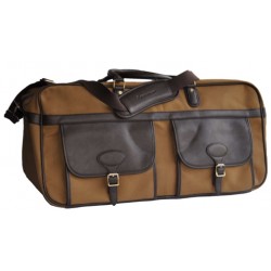 Sac voyage toile et cuir Maremmano