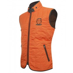 Gilet matelassé orange...