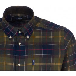 Chemise Barbour tartan vert