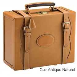 Valise en cuir pour 200 cartouches de Alexandre Mareuil