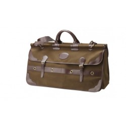 Sac de battue toile et cuir Alexandre Mareuil