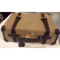 Mallette pour munitions en toile et cuir Maremmano