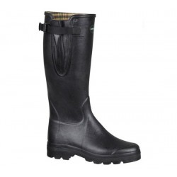 Bottes en caoutchouc noir Vierzon Le Chameau 